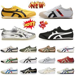 Platform Vintage OG Original Onitsukass Canvas Designer Casual Shoes Luxury Brand Tiger Mexico 66 Leather Trainers Womens Mens Slip-On Outdoor Sports Sneakers