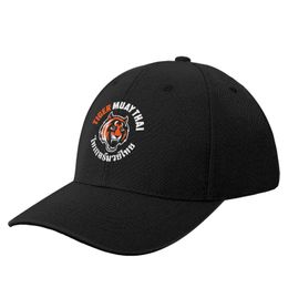 Tiger Muay Thai Big Logo Phuket Thailand Baseball Cap Golf Hat Man New In Hat Streetwear Military Tactical Cap Women Men's