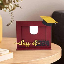 Frames Sturdy Graduation Frame Wooden Picture With Bachelor Hat Engraving For Home Decoration Gift Po