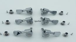 Chrome Grover Tuning Peg Machine Heads Tuners Electric Guitar Tuning Pegs6899242