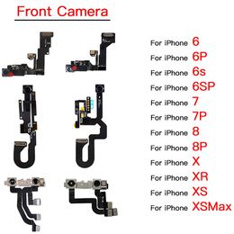 Front Facing Camera Module Proximity Sensor Flex Cable For iPhone 6 6P 6s 7 7P 8 Plus X XR XS Max Replacement