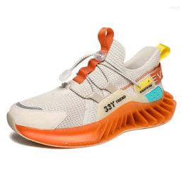 Casual Shoes Blade Elastic Band Sneakers Men Stable Running Night Jogging Reflective Winter Chaussures Drop Footwear