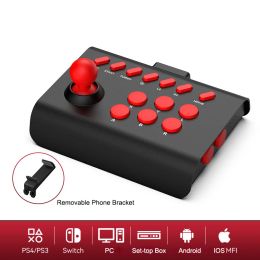 Joysticks BT USB Wireless Gaming Joystick Controllers for PC Android iOS Mobile Phones Video Gamepad Accessories for Switch P4 with Holder