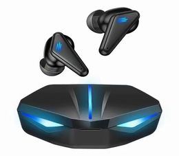 Headphones & Earphones K55 Gaming Headset Low Delay TWS Fone Bluetooth Earbuds With Mic Bass o Sound Positioning PUBG Wireless9265497