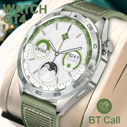 Watches New For Huawei Watch GT4 Smartwatch Men Bluetooth Call 1.55" AMOLED Screen 100+ Sports Fitness Watch IP67 Waterproof Smartwatch