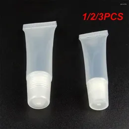 Storage Bottles 1/2/3PCS Packing Container Durable Plastic Travel Bottle Cosmetic Containers Squeeze Tubes With Flip Cover Empty Refillable