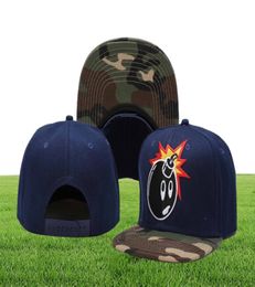 The Hundreds bomb camo brim Men039s Snapbk classic mens women newest designer adjustable caps gorras bones embroidered hiph3533726