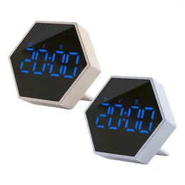 Wall Clocks Alarm Clock Snooze Function Table For Bedside Living Room Kitchen Office Bedroom