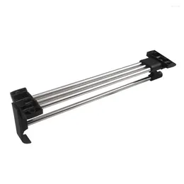 Hangers Movable Crossbar Clothes Hanger Wardrobe Rail Closets Rod Cold Rolled Steel Hanging Plastic Retractable