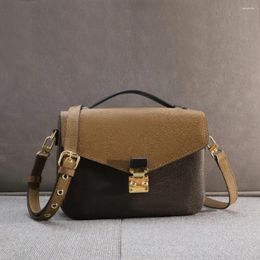 Shoulder Bags 2024fashion Palm Springs Backpack Bag Genuine Leather Fashion Women Classic Flower Brown