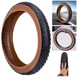 20/26In Bicycle Inner Tube Anti Slip Treaded Tyre Wear Resistant Mountain Bike Tyre Anti Shake Rubber Tyre Bicycle Accessories