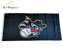 MiLB Quad Cities River Bandits Flag 35ft 90cm150cm Polyester Banner decoration flying home garden Festive gifts4428528