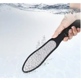 new 1PCSFoot File Double Black Foot Rasp File Hard Dead Skin Callus Remover Professional Pedicure File Tools Grinding Feet Skin Carefor