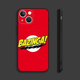 The Big B-Bang T-Theory Phone Case For iPhone 15,14,13,12,11 Plus,Pro,Max,XR,XS,X,7,8 Plus,SE,Mini Silicone Soft