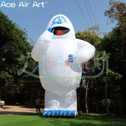 20ft high Giant Snowman Inflatable Snow Monster Figure for Christmas Decoration or Outdoor Event