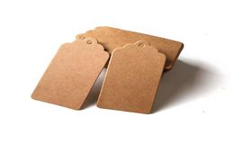 Blank Tag Listing Mark Sign Product Kraft Paper Flower Head Tags Card Household Sundries3243482