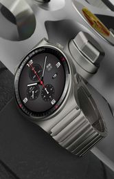 Suitable for Huawei Pro strap metal GT2 Porsche ECG titanium gray belt smart watch watchgt stainls steel glory Magic II gt46mm cre1819774