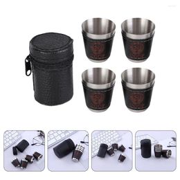 Wine Glasses Cup S Cups Steel Stainless Metalmug Drinking Coffee Camping Glasstea Travel Espresso Goblet Beer Vessel Whiskey