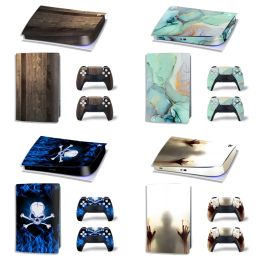 Stickers GAMEGENIXX PS5 Digital Edition Skin Sticker Wonderful Design Protective Decal Removable Cover for PS5 Console and 2 Controllers