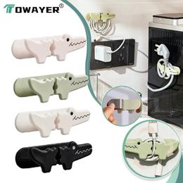 Kitchen Storage Wire Cord Organiser Holder Home Management Data Cell Phone Cable Line Clips Appliance Wrapper Clip