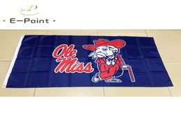 Ole Miss s Flag 3*5ft (90cm*150cm) Polyester flag Banner decoration flying home & garden flag Festive gifts1185180