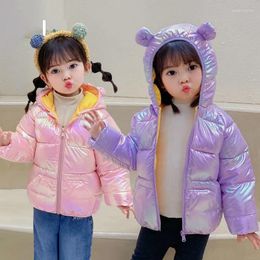 Jackets Autumn Winter Down For Girls Children Clothing Warm Hooded Outerwear Boys Toddler Fashion Coat Jacket