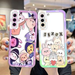 S-Stray--K-Kids S-Skzoo Clear Phone Case For Samsung Galaxy A03 A04 A05 A05S A11 S10 S20 S21 S22 S23 S24 FE PLUS ULTRA Case Capa