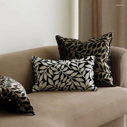 Pillow Retro Plants Pillows Tree Case 50x50 30x50 Khaki Brown Decorative Cover For Sofa Luxury Art Living Room Home Deco