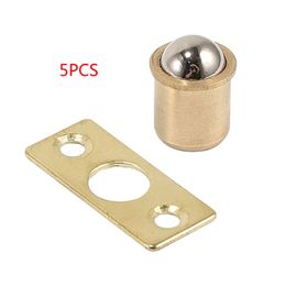 Adjustable Door Ball Catch Ball Bearing Hardware with Spring Brass Suitable for Most Door Closets Kitchen French Door T5EF