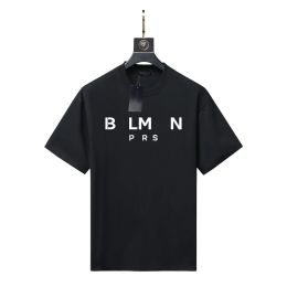 Мужская футболка Дизайнерская марка BA с коротким рукавом. Пуловой пуловой Pure Cotton Cottle Deply Loakbable Massion Men and Women Y2K2