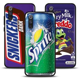 Chocolate Biscuit Milk Drink Phone Case For Xiaomi Mi Poco M5 M4 X5 X4 X3 F5 F4 F3 GT Nfc Max4 Black Shark 5 4 3 3S Pro 5G Cover