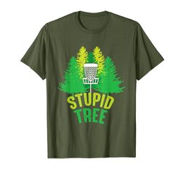 Stupid Tree Funny Frolf Disc Golf TShirt01234567893526223