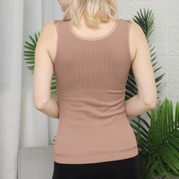 Thermal Tank Top Women Padded Bra V Neck Fleece Thermal Underwear Long Sleeve Warm Shirt Thermo Clothing Ladies Winter Clothes
