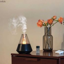 Humidifiers Fragrance Lamps 150ML USB Aromatherapy Diffuser Air Humidifier Remote Control Oil Diffuser with Warm Night Light Home Aroma Humidifier