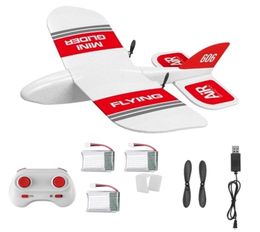 KF606 EPP Foam Glider RC Aeroplane Flying Aircraft 24Ghz 15 Minutes Fligt Time Foam Plane Toys For Kids Gifts 2109251499986