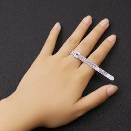 Ring Sizer Measure Finger Coil Ring Sizing Tool HK/UK/US/EU/JP Size Measurements Ring Sizer Gauge Tools Jewellery Accessory