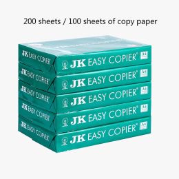 Paper A4 200/100 Sheets Xerography Office Print Paper 70g Business Paper School Printing Paper Copy Paper Whole Wood Pulp Copy Paper