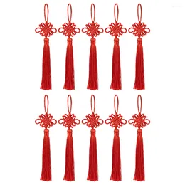 Bedding Sets 20pcs Red Chinese Knots Fortune Tassels Year Hanging Decorations