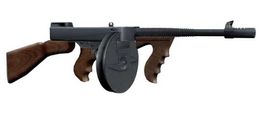 Gun Toys Thompson M1928 gun 3D paper model firearms handmade Drings military puzzle toy yq2404139630