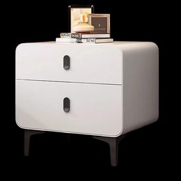 Drawer Storage Nightstand Modern Bedroom Bedside Luxury Minimalist Nightstands Wood Nordic Mesitas De Noche Home Furniture