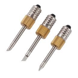 50Mm E10 Interface-Soldering Iron-Tips Welding Tips USB Soldering-Tip Set B C K Type Welding Head Soldering Tools Branding Iron