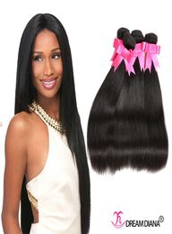 Brazilian Straight Hair Weaves 100 Human Hair Bundles 4PcsLot Grade 10A Straight Brazilian Hair Extensions Same Direction Cuticl9562570