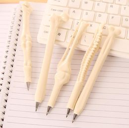 5pcslot 07mm Novelty Pen Bone Shape Unique Design Ballpoint Pen Kids Student School Stationery Office Writing Supplies8453349