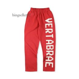 Vertabrae Sweatpants Men's Pants Vertabrae Y2k Sweatpants Pants Womens Harajuku Hip Hop Letter Print Baggy Casual Pants Waist Drawstring Jogging Pant 134