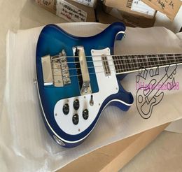 New style Custom 4003 Electric Bass blue 4 Strings Electric Bass Guitar A1233259226