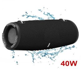 Bluetooth speaker shell type wireless grave portable waterproof music player shell very powerful TWS 40W6015605