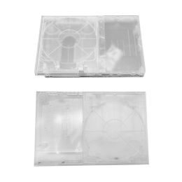 Accessories 1PCS Transparent For PS2 Slim Replacement Shell DIY Replace Housing Replacement Flip Top Case Clear Game Accessories