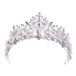 Crystal Crown Tiara Bridal Hair Ornaments Women Hair Accessories Wedding Headpieces Bridal Crown Rhinestone Headband