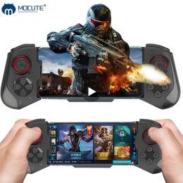 Gamepads Cell Phone Gamepad Joystick for Iphone Android Control Bluetooth Controller Trigger Pubg Mobile Game Pad Gaming Cellphone Mando