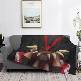 Blankets Seeker Air Conditioning Blanket Soft Warm Light Thin Blood Hero Esports Game Killer Animated